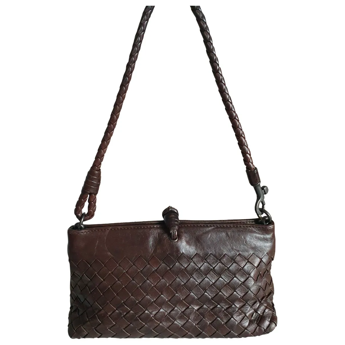 Leather mini bag Bottega Veneta - Vintage