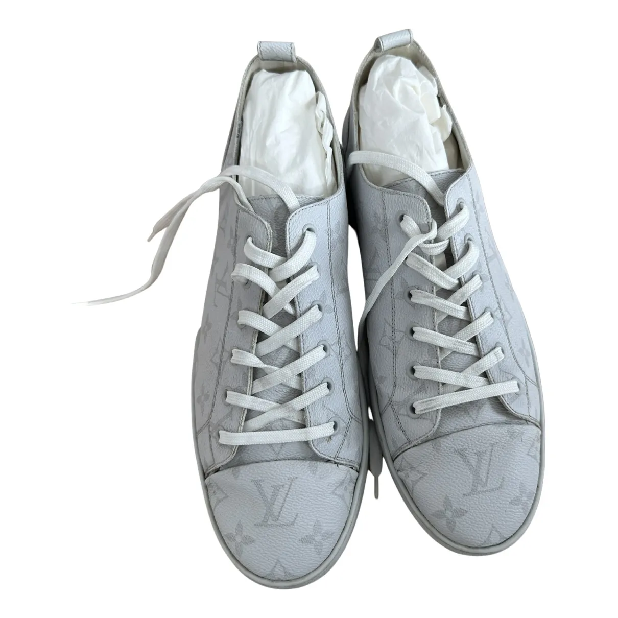 Match Up patent leather low trainers Louis Vuitton