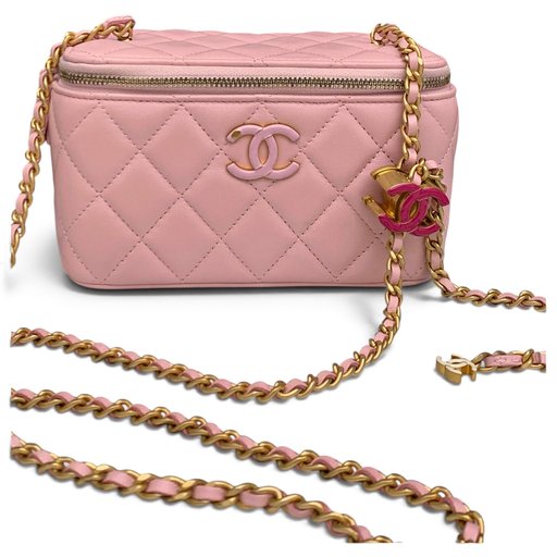 Chanel — Trendy CC Vanity leather handbag