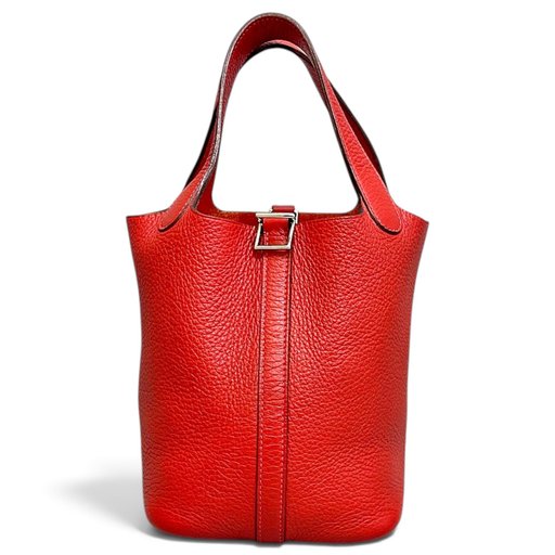 Hermès — Picotin leather handbag