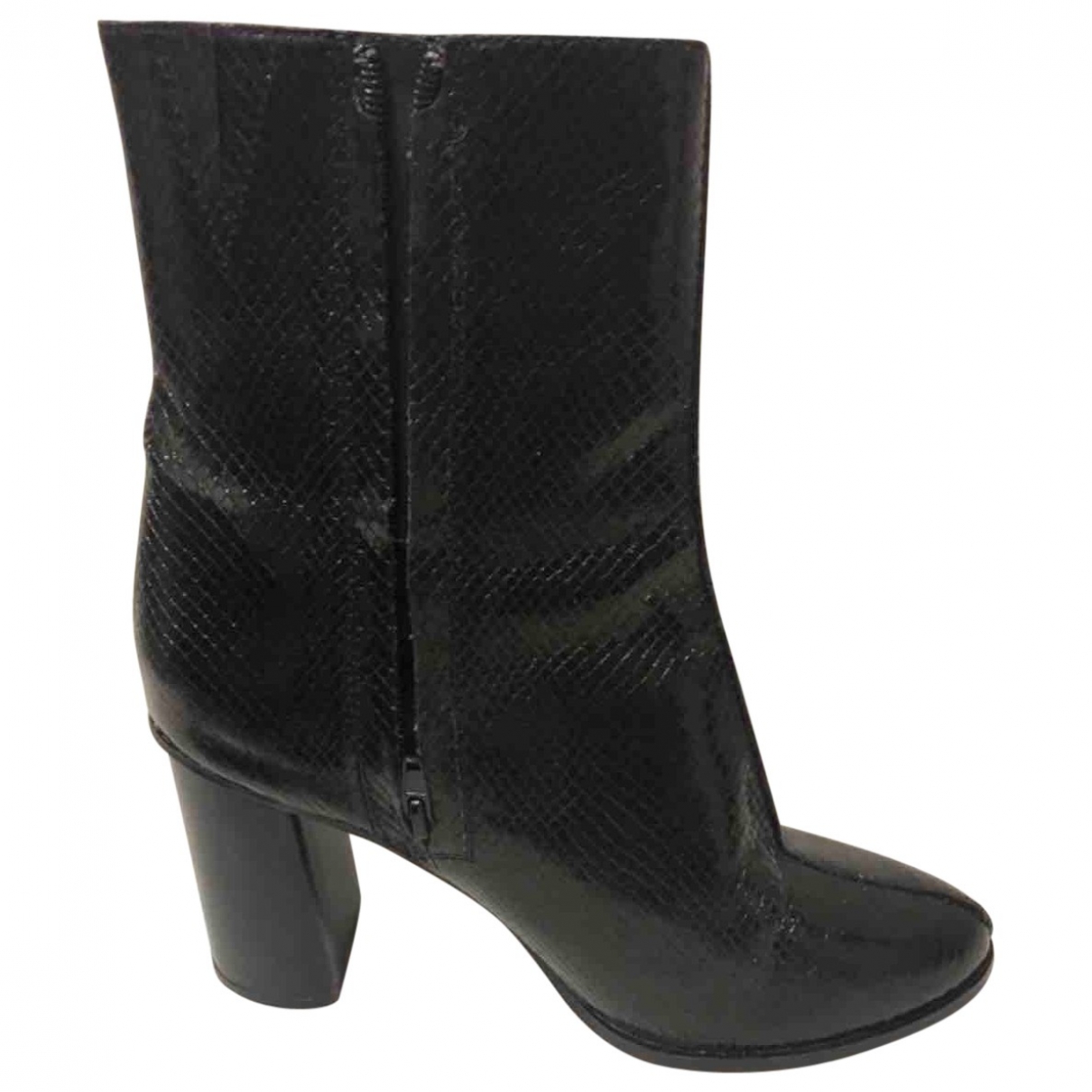 mango croc boots