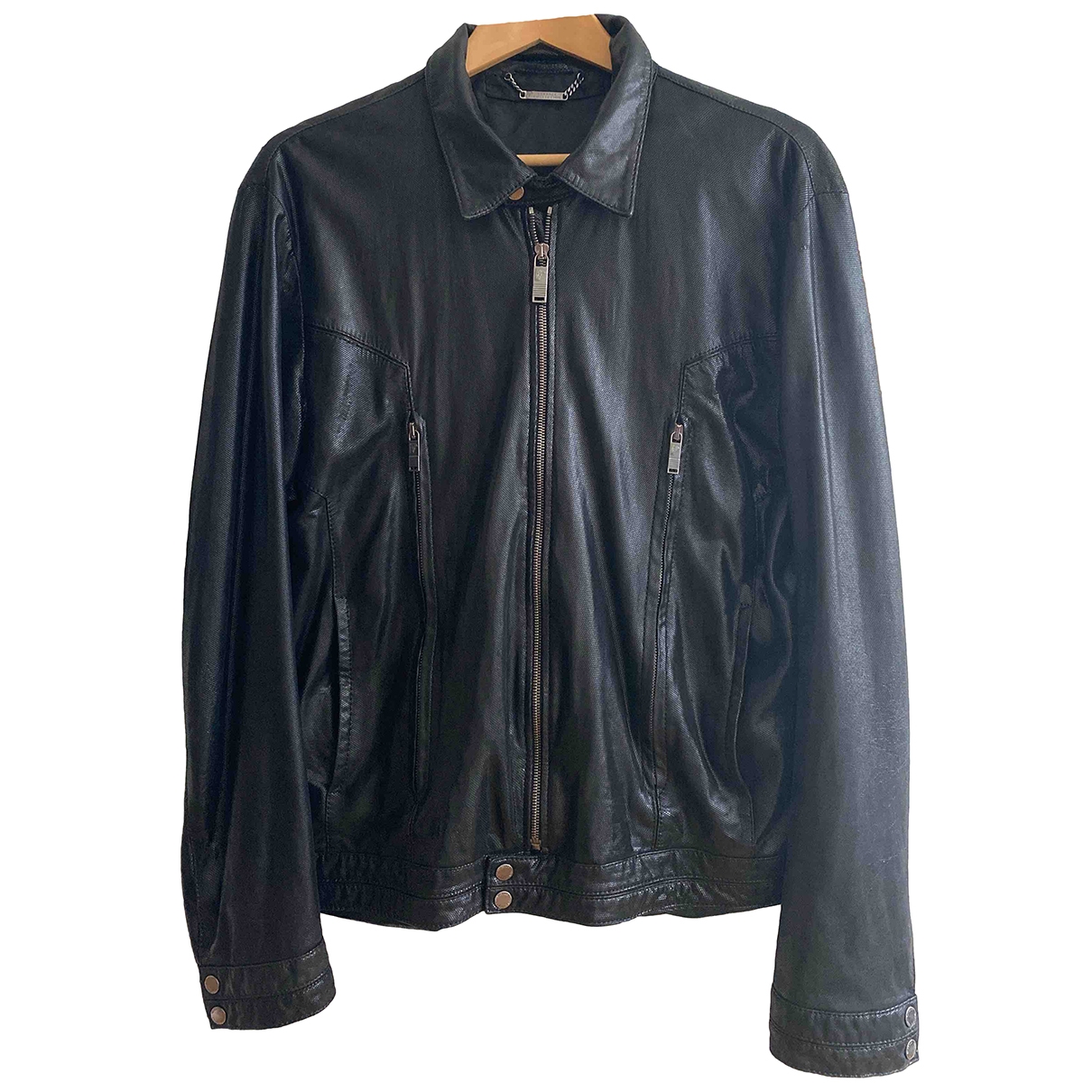 Vestes.Blousons Versace en Cuir pour Homme - Vestiaire ...