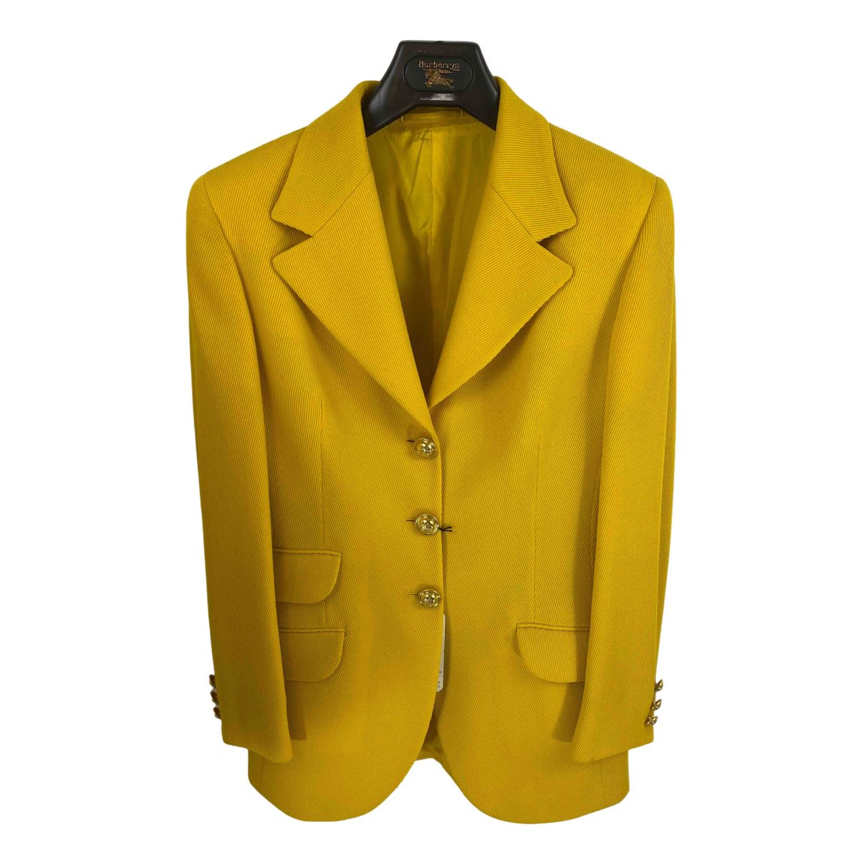 burberry vest womens yellow