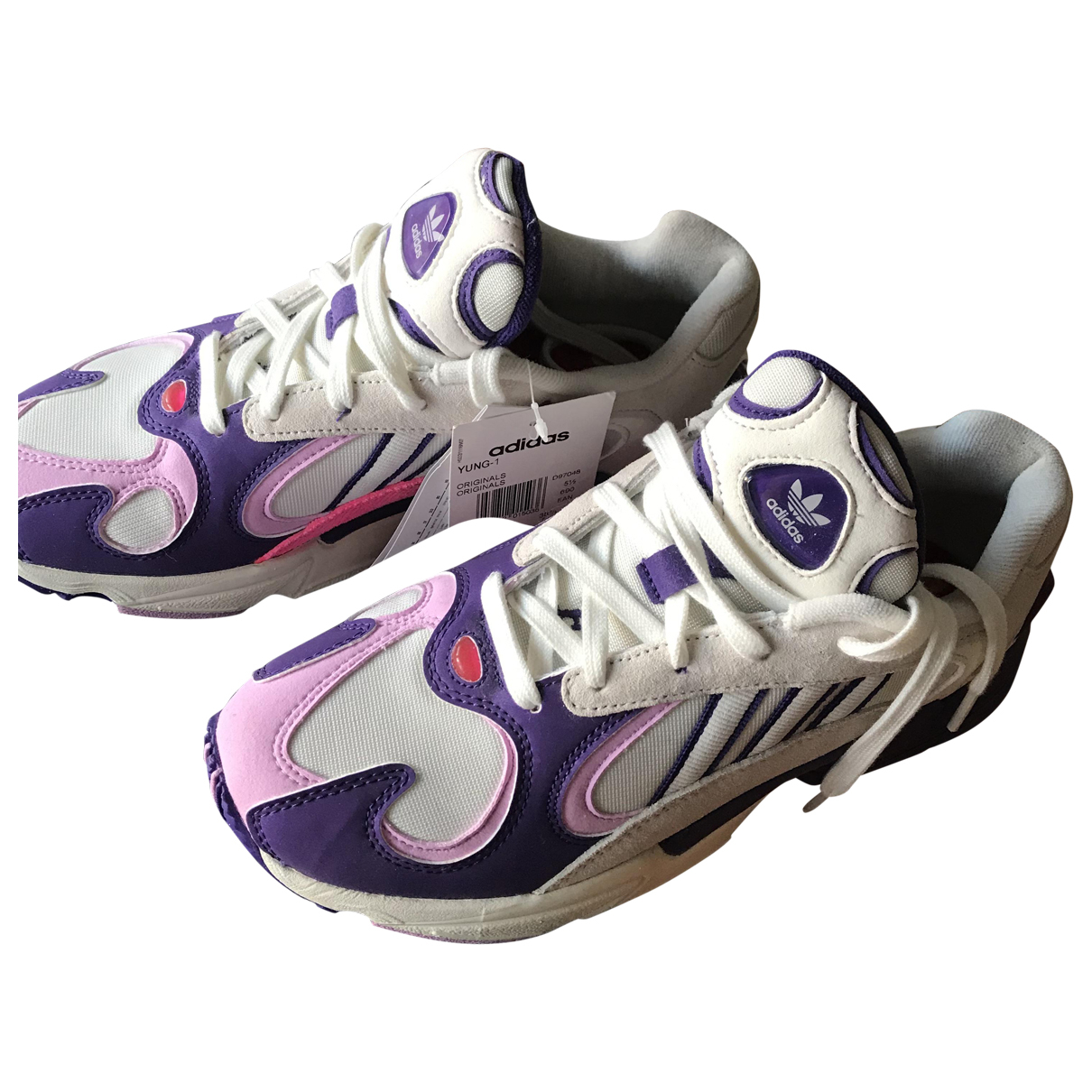 purple adidas trainers womens
