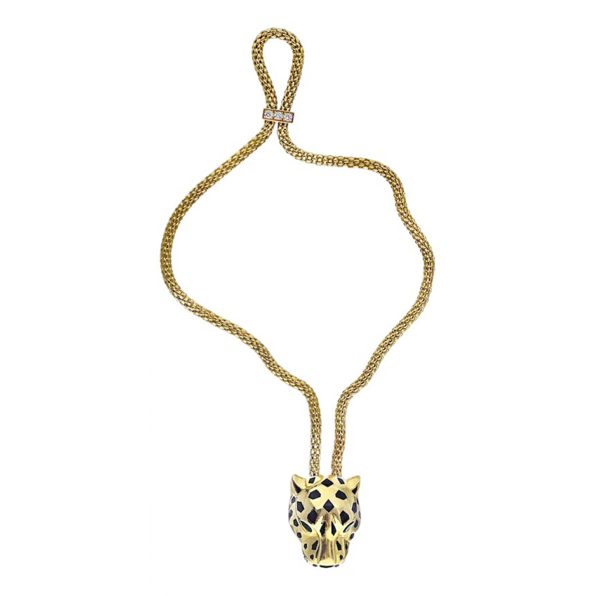 Pre-owned Cartier Panthã¨re Yellow Gold Bracelet | ModeSens