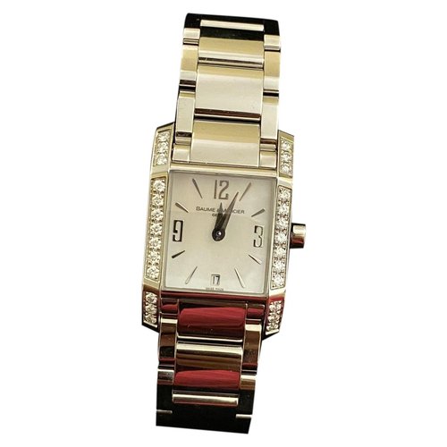 Pre-owned Baume Et Mercier Hampton Lady Watch In Other