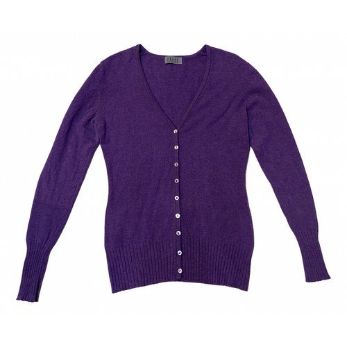 Pre-owned Prego Cashmere Cardigan In Purple