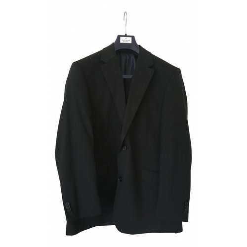 Pre-owned Daniel Hechter Wool Jacket In Black
