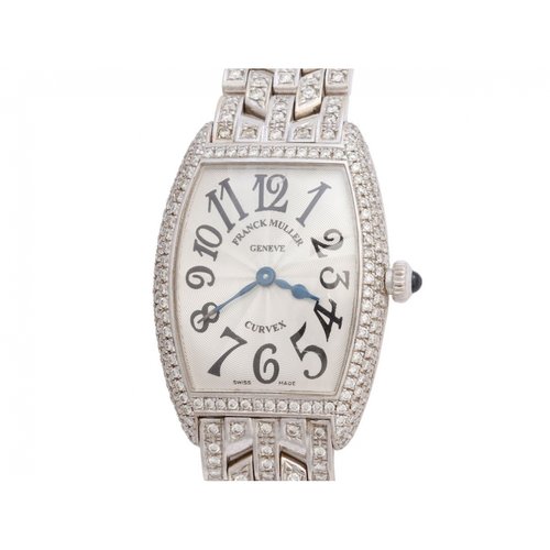 Pre-owned Franck Muller Watch In Silver