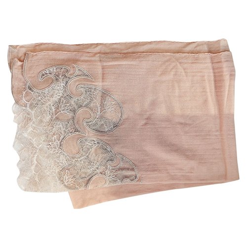 Pre-owned Emilio Pucci Cashmere Scarf In Pink
