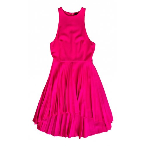 Pre-owned Christopher Kane Pink Wool Dress