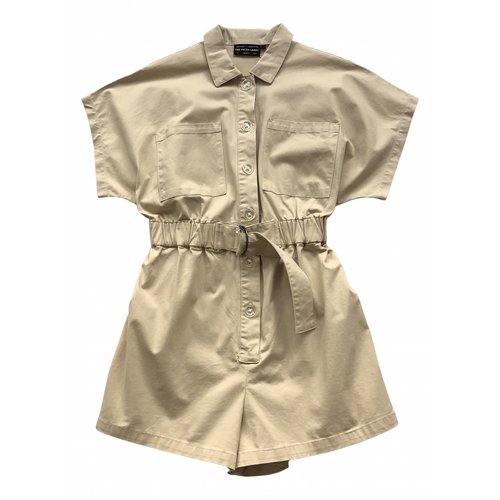 Pre-owned The Fifth Label Jumpsuit In Beige
