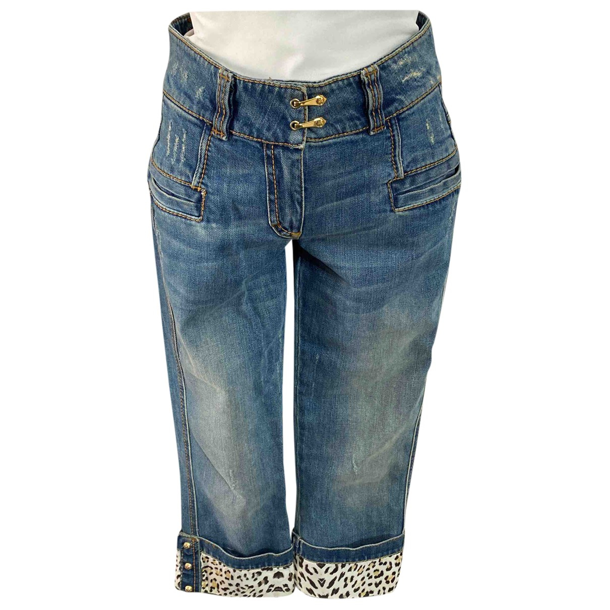 Pre-owned Roberto Cavalli Denim - Jeans Jeans | ModeSens