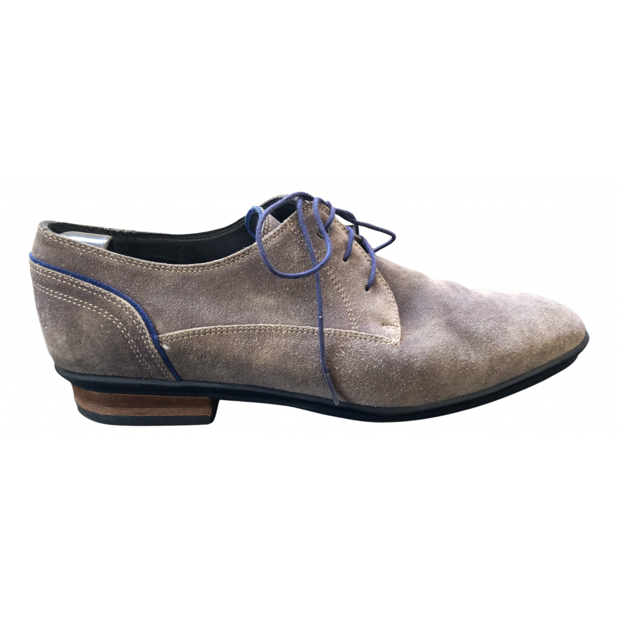 Pre-owned Floris Van Bommel Flats In Grey | ModeSens
