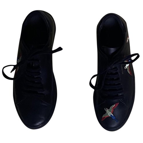 Pre-owned Axel Arigato Black Leather Trainers