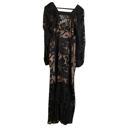 Pre-owned Alice Mccall Maxi Dress In Black