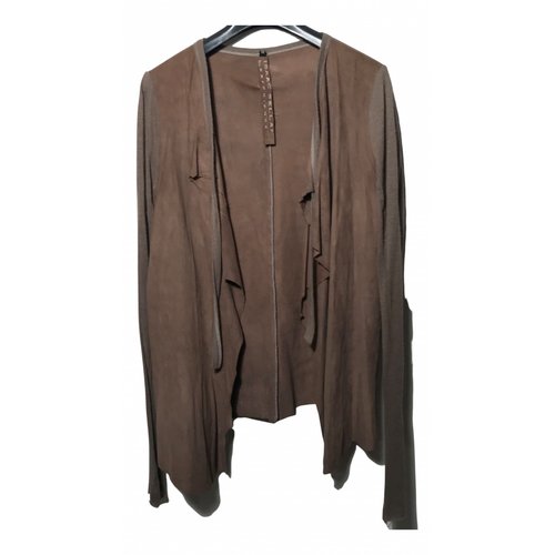 Pre-owned Isaac Sellam Jacket In Camel