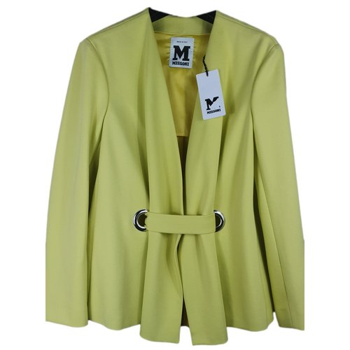 Pre-owned M Missoni Green Viscose Jacket