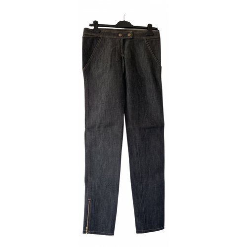 Pre-owned Alexander Mcqueen Cotton - Elasthane Jeans In Black