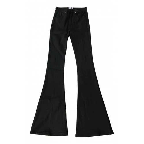 Pre-owned Dondup Black Cotton - Elasthane Jeans
