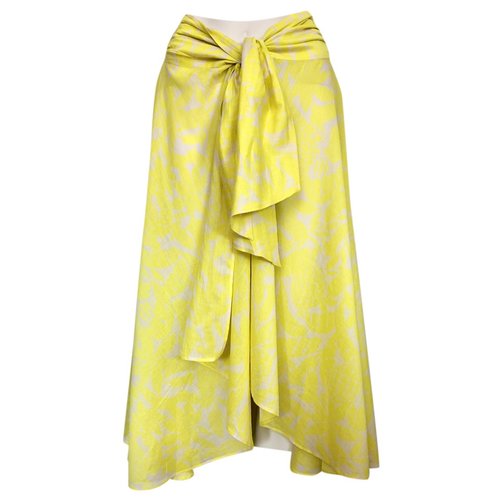 Pre-owned Eres Yellow Cotton Skirt