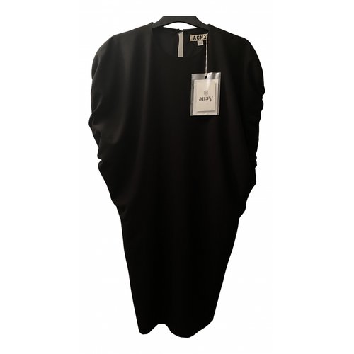 Pre-owned Acne Studios Mid-length Dress In Black