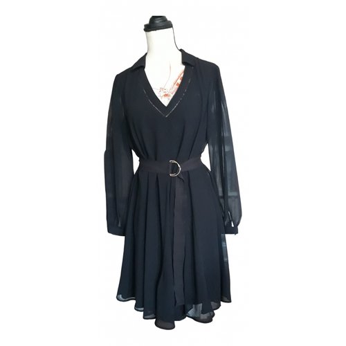 Pre-owned Claudie Pierlot Fall Winter 2020 Mini Dress In Black