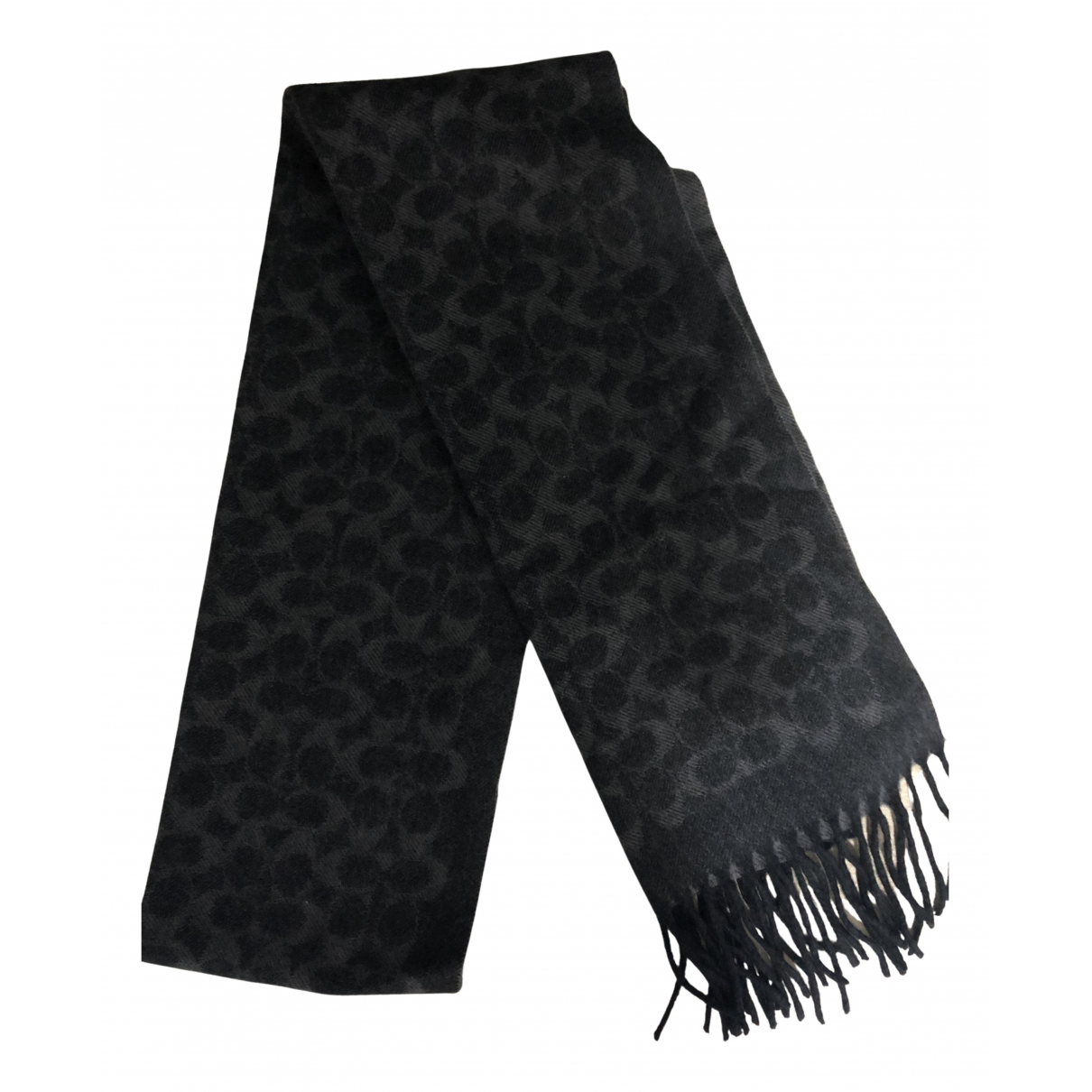 black coach scarf