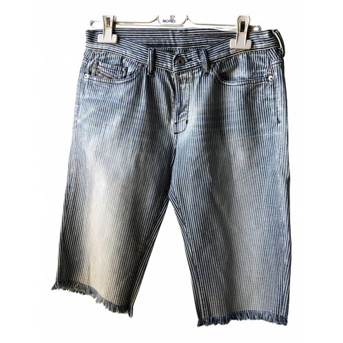 Pre-owned Diesel Navy Cotton Shorts