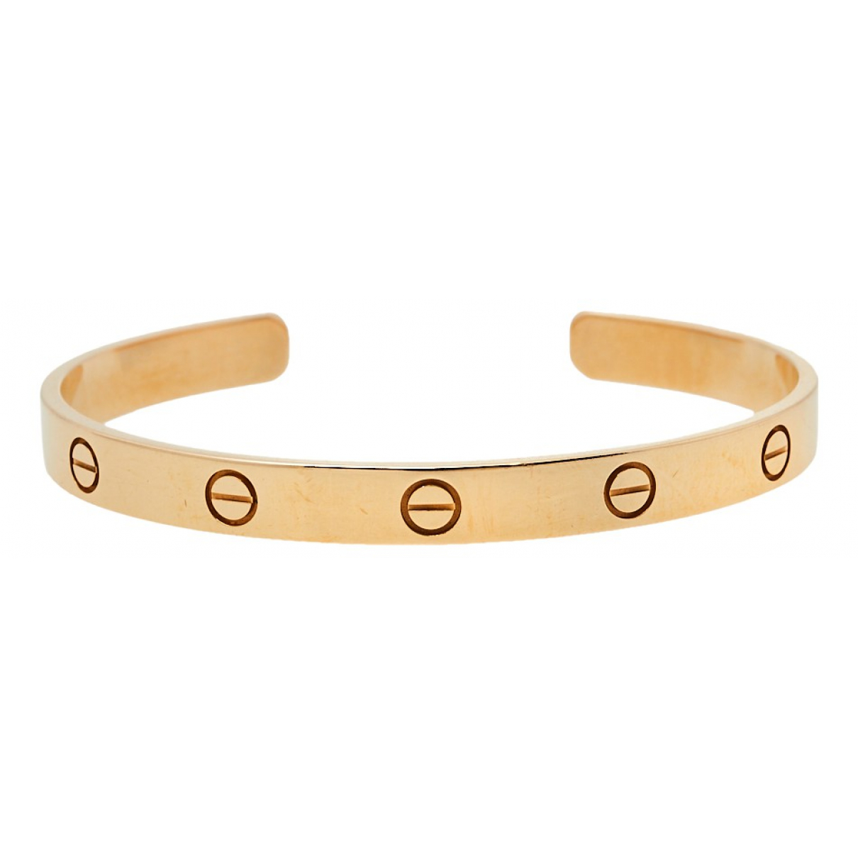 Pre-owned Cartier Love Gold Bracelet 