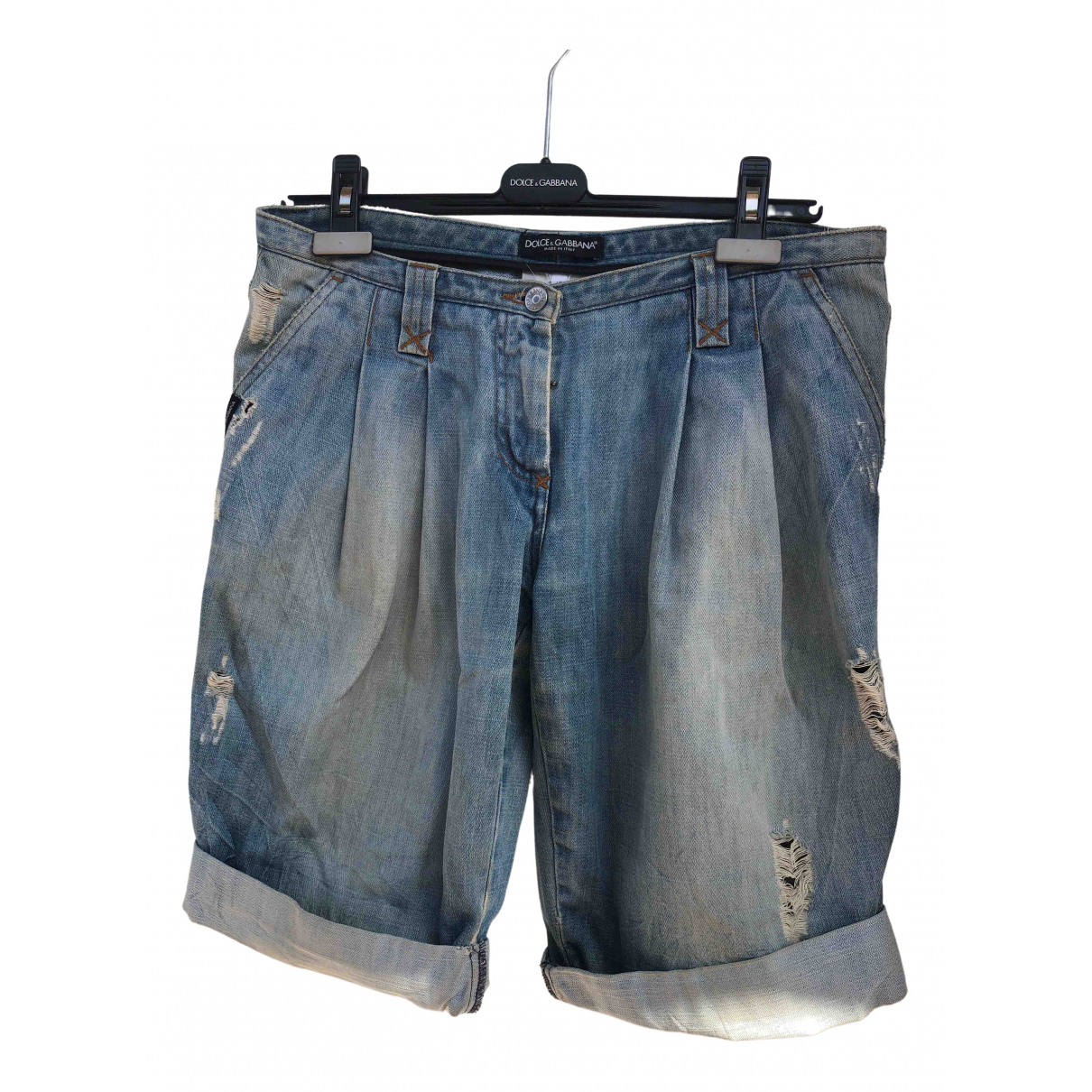 Gabbana Blue Denim - Jeans Shorts 