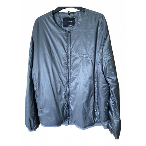 Pre-owned Longchamp Jacket In Grey