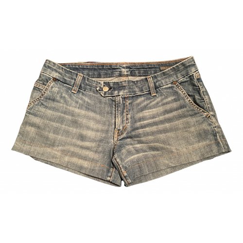 Pre-owned Citizens Of Humanity Blue Cotton - Elasthane Shorts