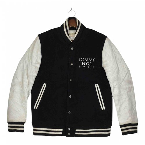 Pre-owned Tommy Hilfiger Wool Jacket In Black