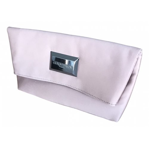 Pre-owned Giorgio Armani Clutch Bag In Pink