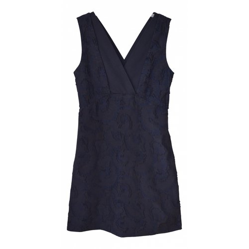 Pre-owned Comptoir Des Cotonniers Mini Dress In Navy