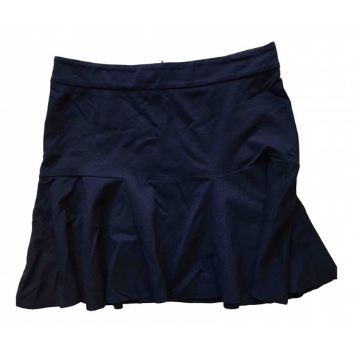 Pre-owned P.a.r.o.s.h Mini Skirt In Blue