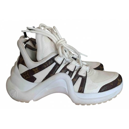 Pre-owned Louis Vuitton Archlight White Trainers