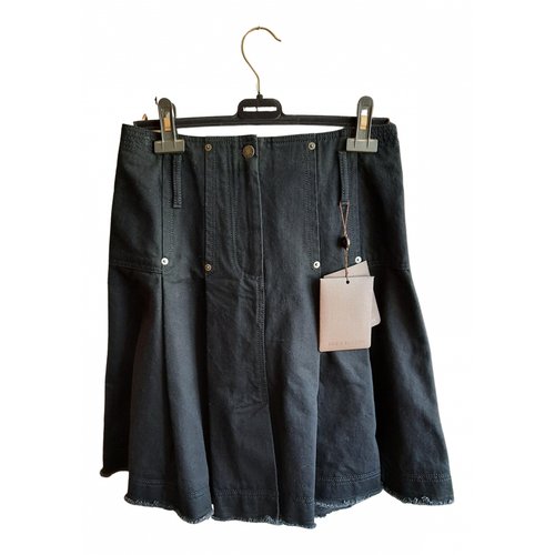 Pre-owned Louis Vuitton Mid-length Skirt In Black