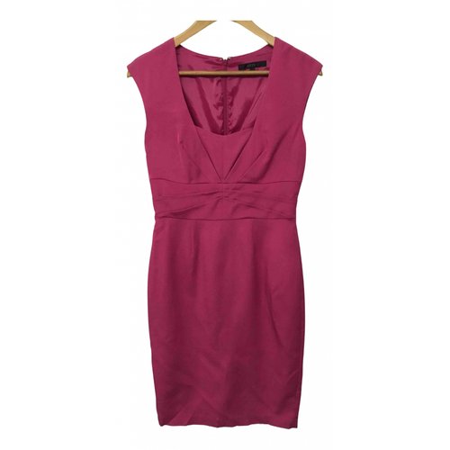Pre-owned Coast Mid-length Dress In Pink