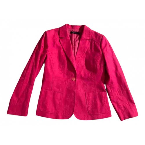 Pre-owned Cortefiel Pink Cotton Jacket