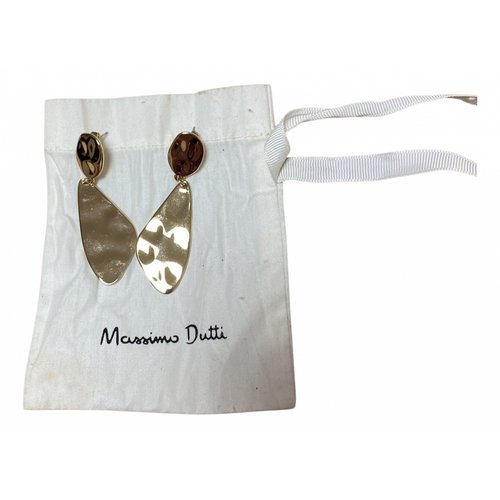 Pre-owned Massimo Dutti Earrings In Gold