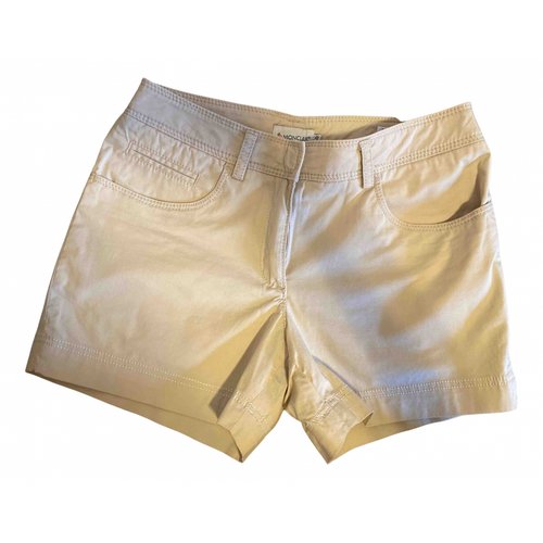 Pre-owned Moncler Beige Cotton Shorts