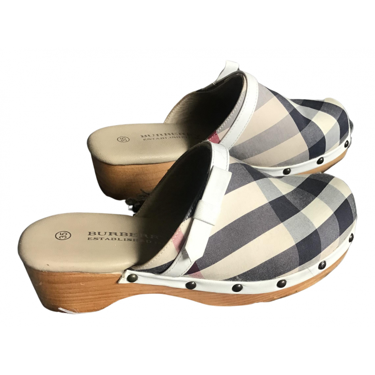 burberry clogs