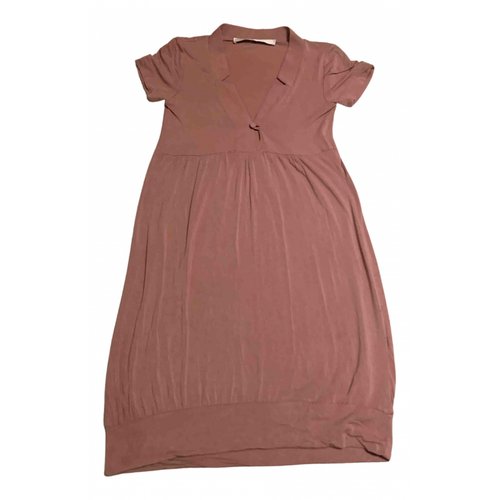 Pre-owned Kaos Mid-length Dress In Pink