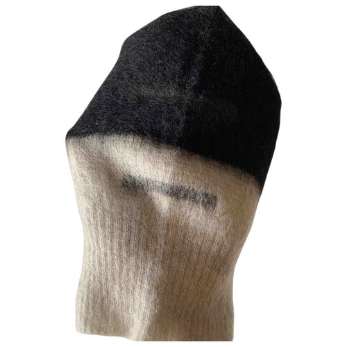 Pre-owned Rick Owens Multicolour Wool Hat & Pull On Hat
