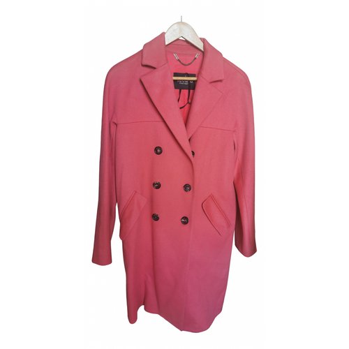 Pre-owned Max & Co Cashmere Coat In Pink