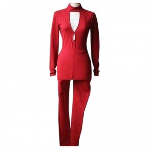 Pre-owned Lpa Jumpsuit In Red