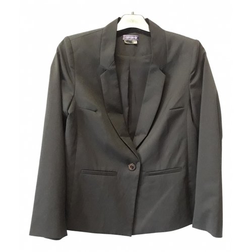 Pre-owned Longchamp Black Polyester Jacket