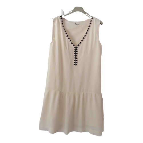 Pre-owned Stella Forest Mid-length Dress In Beige